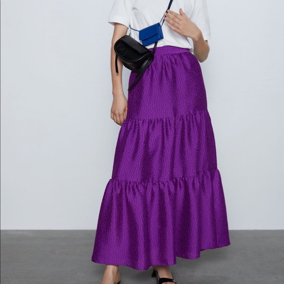 Zara voluminous midi skirt - Picture 7 of 14